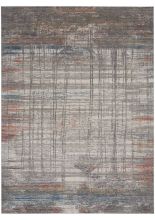 Nourison Rustic Textures RUS12 GREY / MULTI Area Rugs